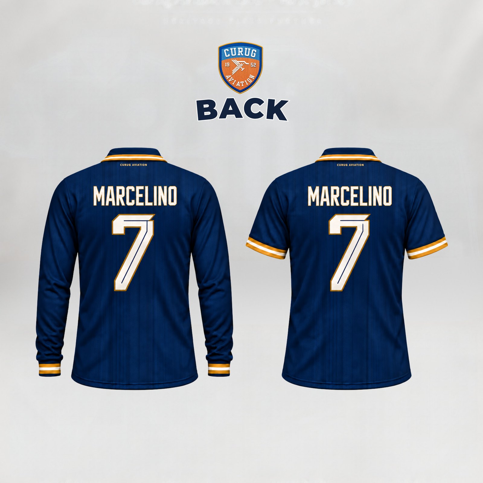 Jersey tampak belakang